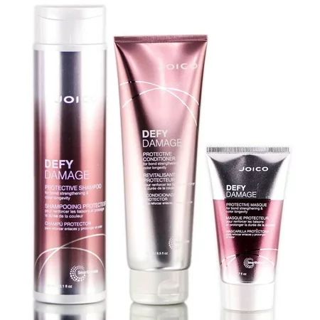 Joico Defy Damage Protective Shampoo 10.1 oz Conditioner 8.5 oz & Masque 1.7 oz Set | Walmart (US)