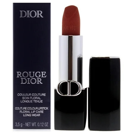 Rouge Dior Couture Velvet Lipstick - 100 Nude Look by Christian Dior for Women - 0.12 oz Lipstick (Refillable) | Walmart (US)