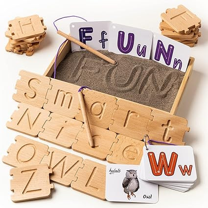 Hulats Montessori Letter Tracing Alphabet Learning Toy - Learn to Write Spelling & Tracing Letter... | Amazon (US)