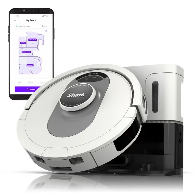 Shark AI Ultra Self-Empty Robot Vacuum, Bagless 60-Day Capacity Base, Precision Home Mapping, Per... | Walmart (US)