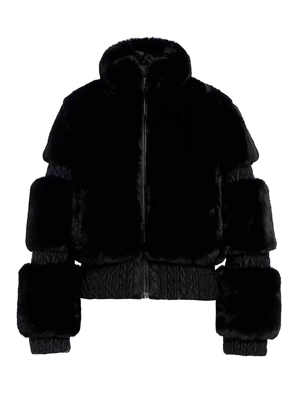 Furry Faux Fur Ski Jacket | Saks Fifth Avenue