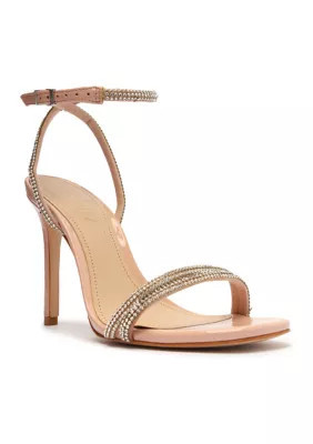 Schutz Women's Altina Glam Heeled Sandals, 8.5M | Belk