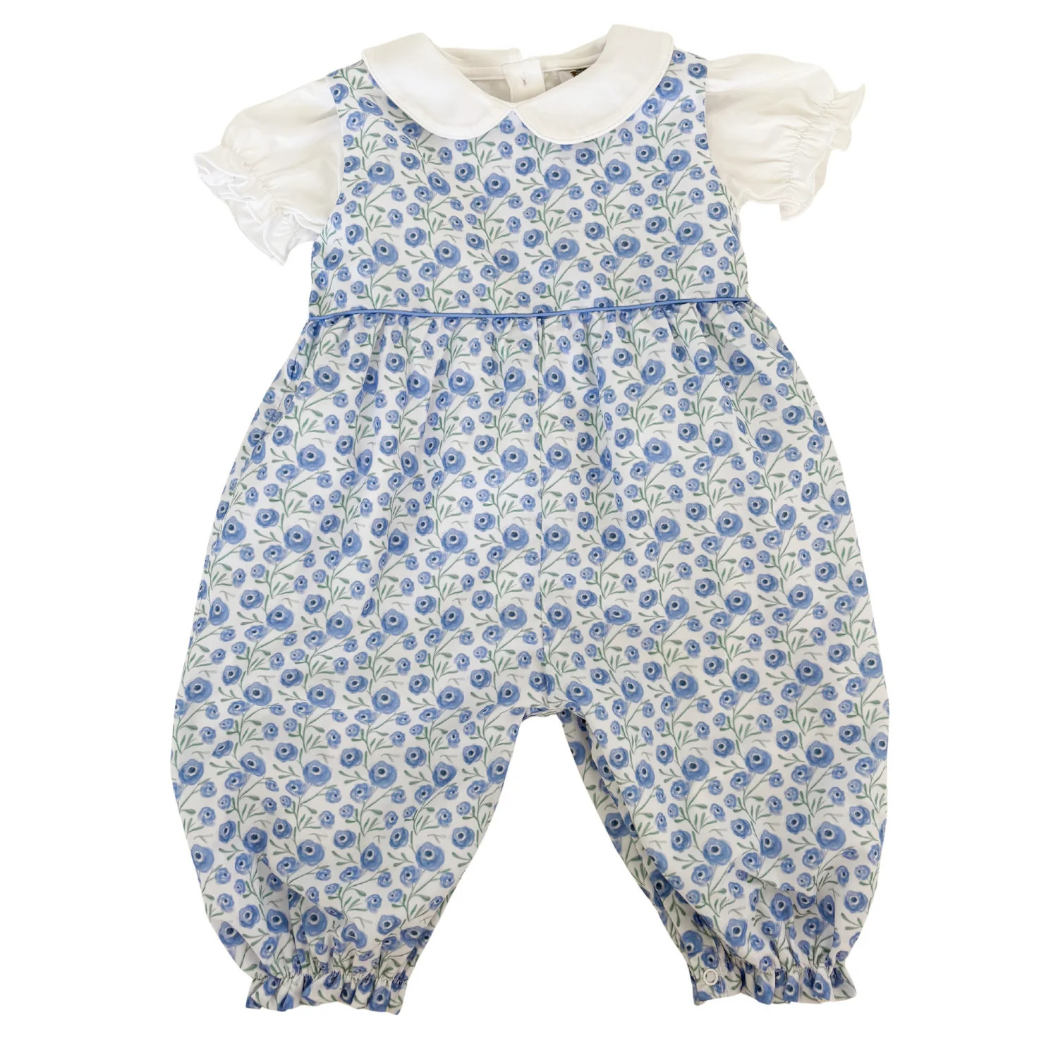 Girls Purple Poppy Longall/Collared Short Sleeve | Hamner Hill