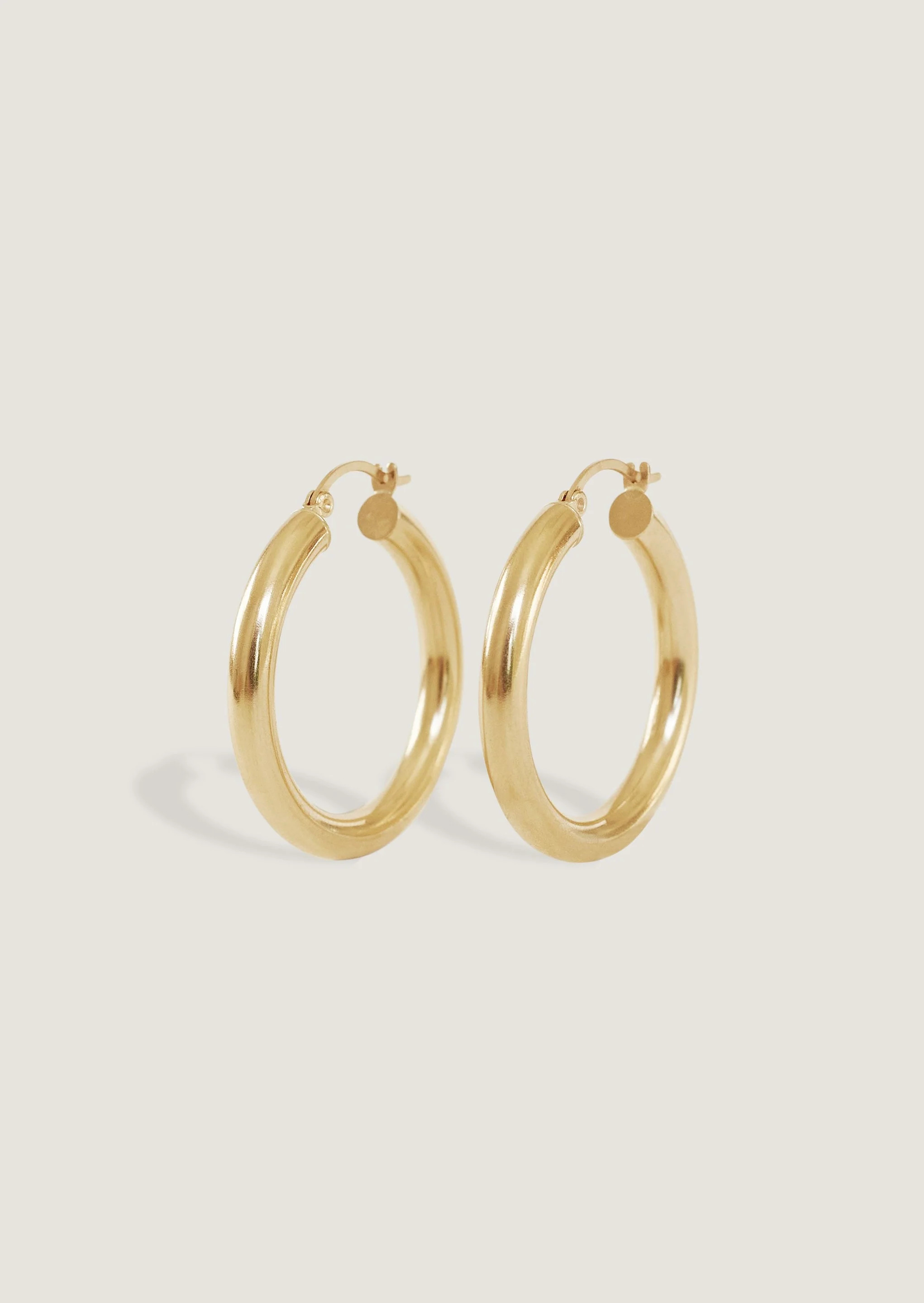Classic Hoop Earrings Large - Kinn | Kinn