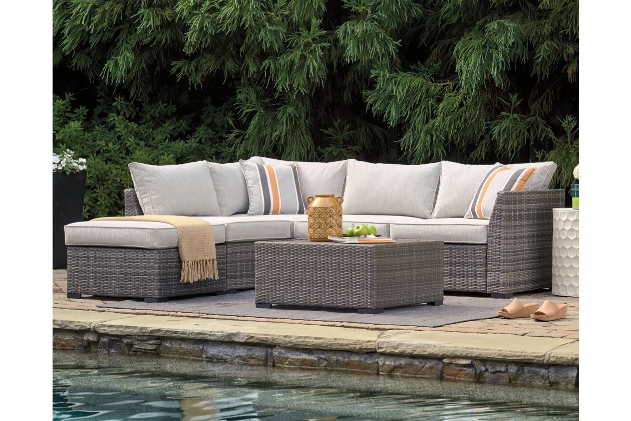 Cherry Point 4-piece Outdoor Sectional Set | Ashley Homestore