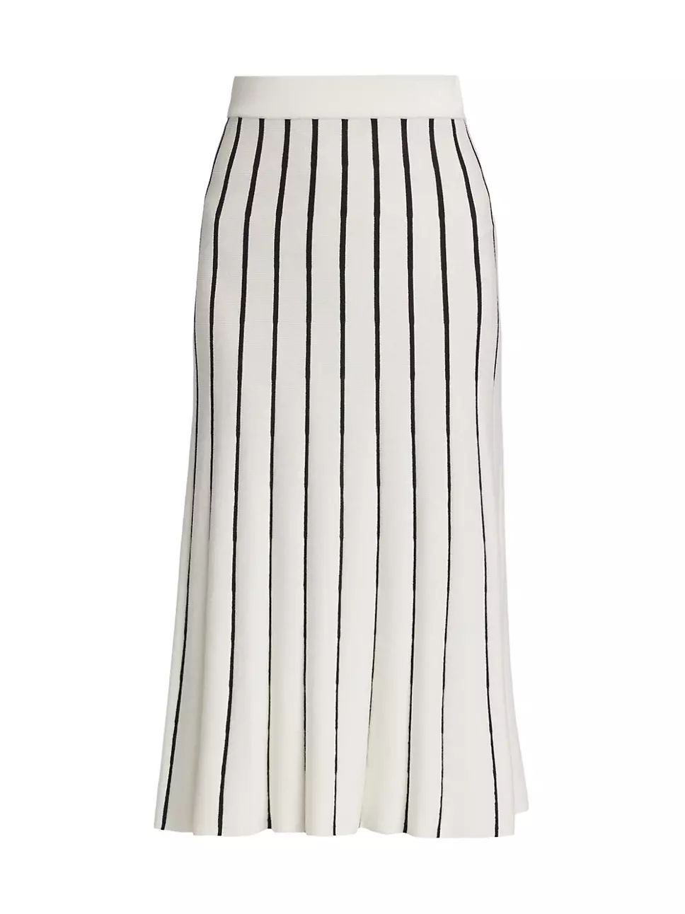 Cotton-Blend Knit A-Line Skirt | Saks Fifth Avenue