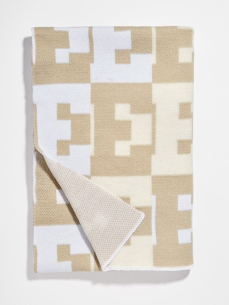 On Repeat Blanket - Natural / Beige / White | BaubleBar (US)