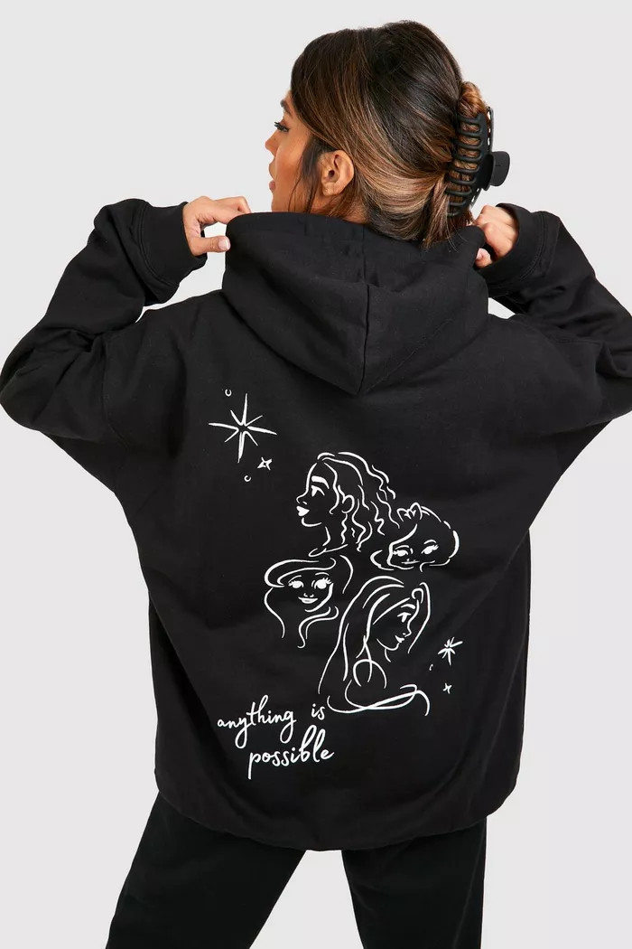 Disney Princess License Hoodie | Boohoo.com (US & CA)