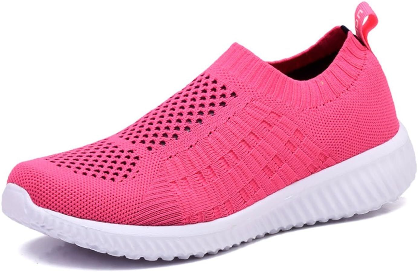 TIOSEBON Women's Athletic Walking Shoes Slip On Casual Mesh-Comfortable Tennis Workout Sneakers | Amazon (US)