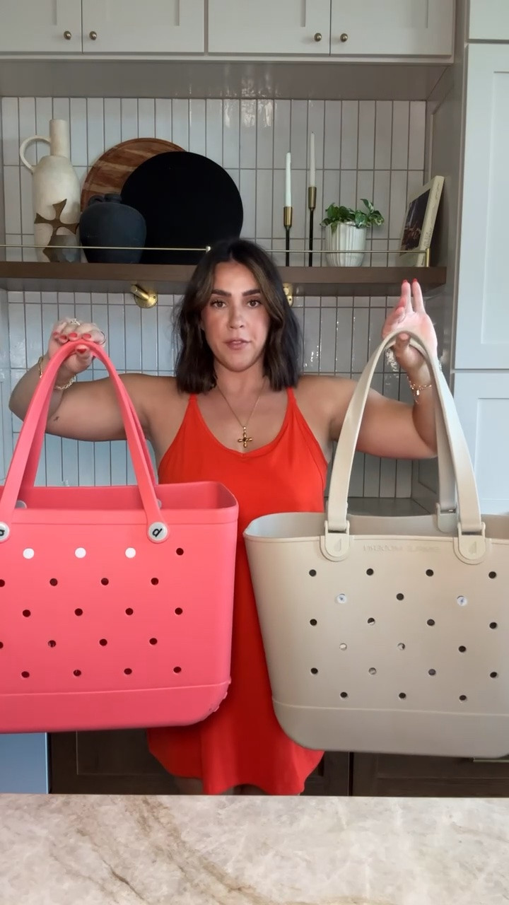 Comparing the Amazon version of the viral bogg bag, and the Amazon wins by far. Much more mom friendly and a fraction of the price! The perfect summer beach bag, kids bag, pool bag, fits everything! On sale for prime :)

Amazon finds, Amazon kids finds, summer bag, bogg bag dupe, pool bag, prime day 2026

#LTKSaleAlert #LTKSeasonal #LTKmomlife