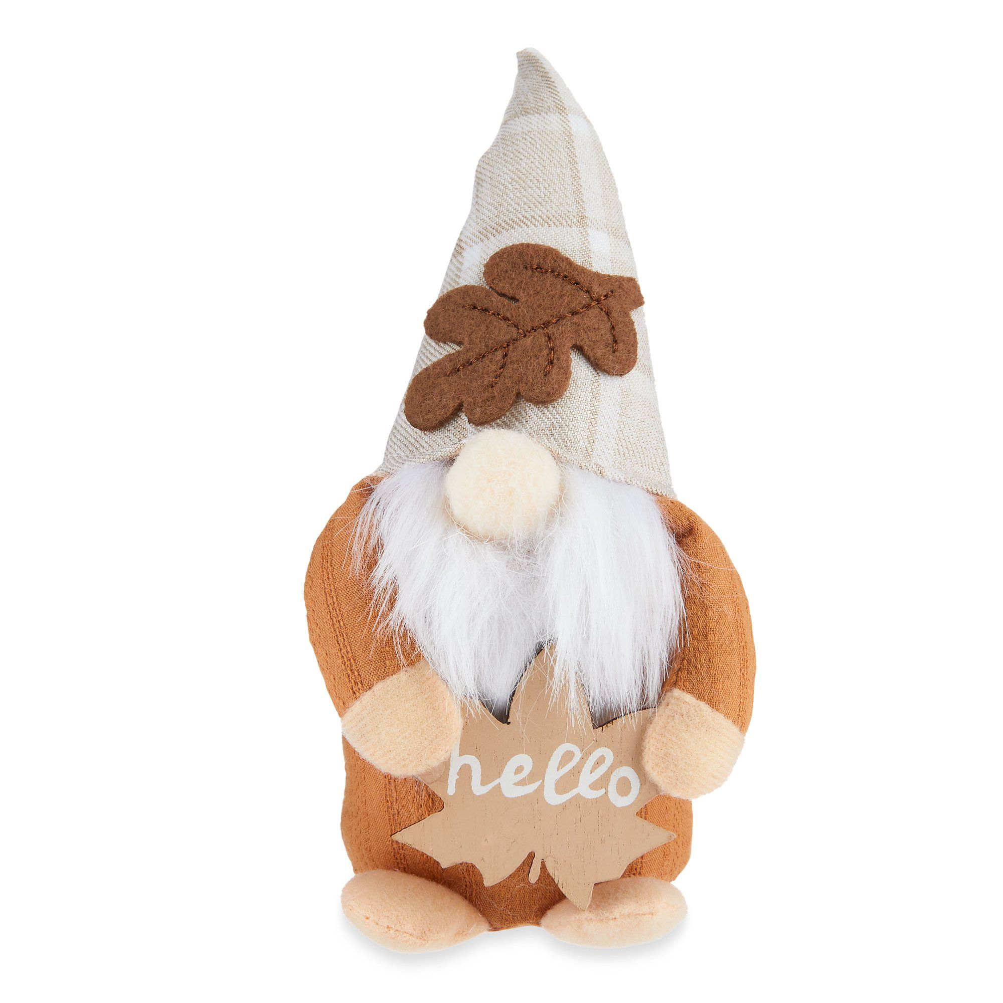 Fall, Harvest Maple Fabric Gnome Decoration, Multicolor, 6 in, by Way To Celebrate | Walmart (US)