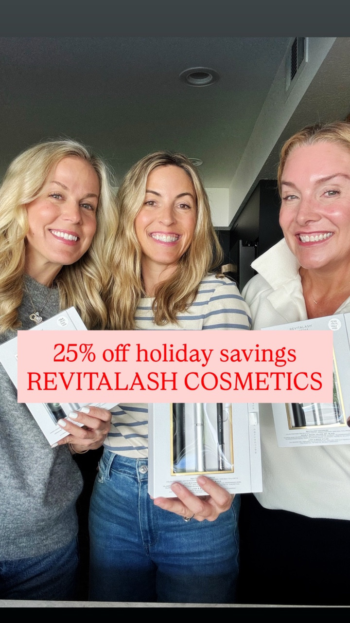 RevitaLash Cosmetics is having their biggest sale of the year!

The lash and brow products we use everyday are now on sale for 25% off - no minimum!

We all love to feel confident in our natural lashes and brows throughout the holiday season and we are here to tell you, these lash and brow serums work. 

Be sure to check out the limited-time holiday kits, which are a fantastic value and make great gifts this season!


Linking our absolute go-to products to this post plus the gift kits! 🎁🎁


#RevitaLashPartner
@RevitaLashCosmetics



#LTKHoliday #LTKCyberWeek #LTKGiftGuide