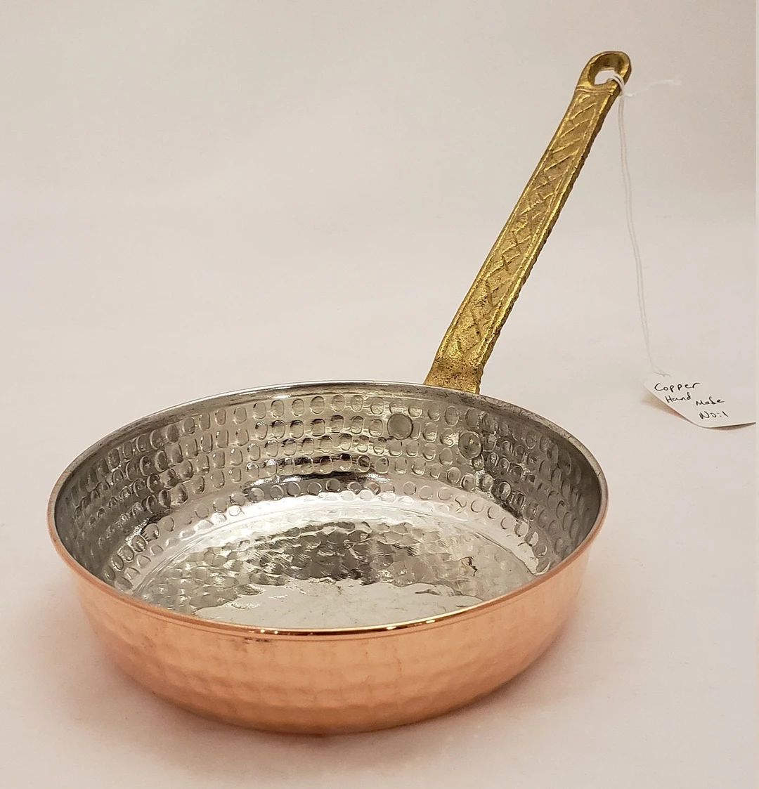 Handmade Copper Pan  Copper Pan  Frying Pan  Egg Pan  - Etsy | Etsy (US)