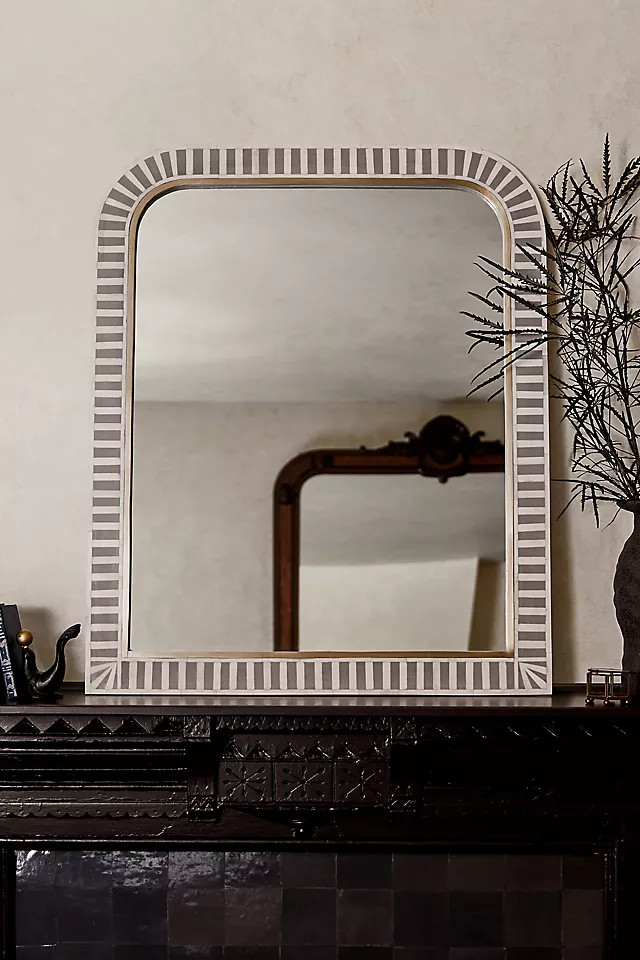 Waterfall Inlay Mirror | Anthropologie (US)