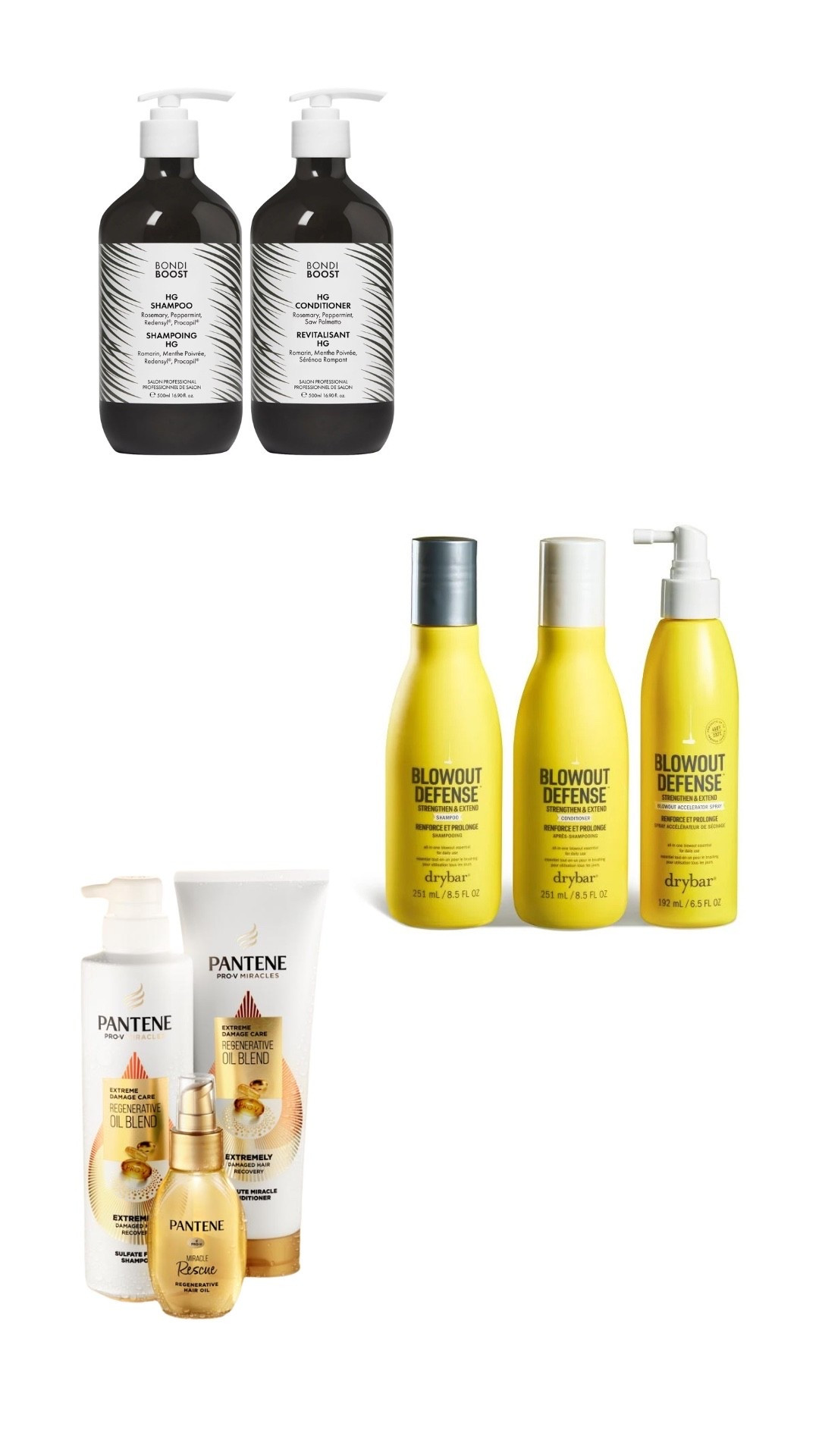 My favorite shampoo & conditioner duos!