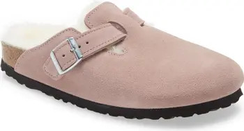 Boston Genuine Shearling Lined Clog | Nordstrom