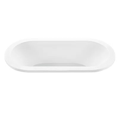 New Yorker 2 Soaking Acrylic Bathtub - 66 x 42 | Wayfair North America