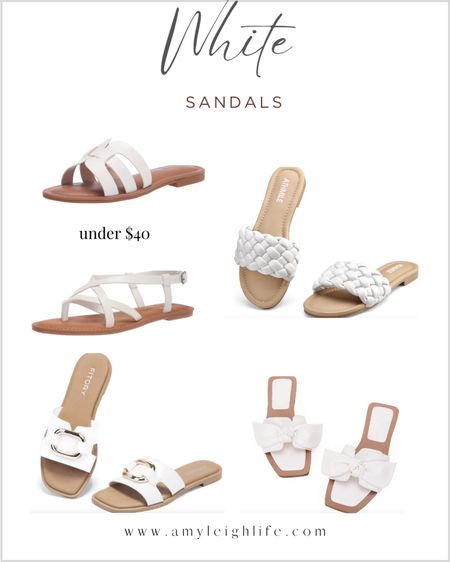 White sandals for summer. 

sandals, sandals 2024, sandals amazon, amazon sandals, nude sandals, platform sandals, slide sandals, summer sandals, strappy sandals, ankle strap sandals, amazon summer sandals, brown sandals, beige sandals, beach sandals, chunky sandals, flat sandals, pink sandals, cute flat sandals, cute casual, cute spring outfits, cute flats, flatform platform sandals, platform, sneaker sandals, beach slides, flat sandals, neon outfits, white sandals, white slides, summer trends, white sandals amazon, summer outfit, amazon essentials, braided flats, braided slides, braided sandals, white braided flats, platform sandals, platform heels, platform slides, wedges, wedge sandals, chunky sandals, dress sandals, pool slides, pool sandals, pool shoes, amazon finds, sandals for summer, sandals for pool, sandals for beach, sandals beach, black sandals, black slide sandals, brown sandals, brown slide sandals, comfortable sandals, dress sandals, spring sandals, spring sandals amazon, nude sandals, nude braided sandals, women’s sandals, sandals women, summer 2024, spring 2024, white sandals amazon, white slide sandals, sandals beach, platform wedge sandals, wedge sandals, 

#amyleighlife
#sandals

Prices can change  

#LTKSeasonal #LTKFindsUnder50 #LTKShoeCrush