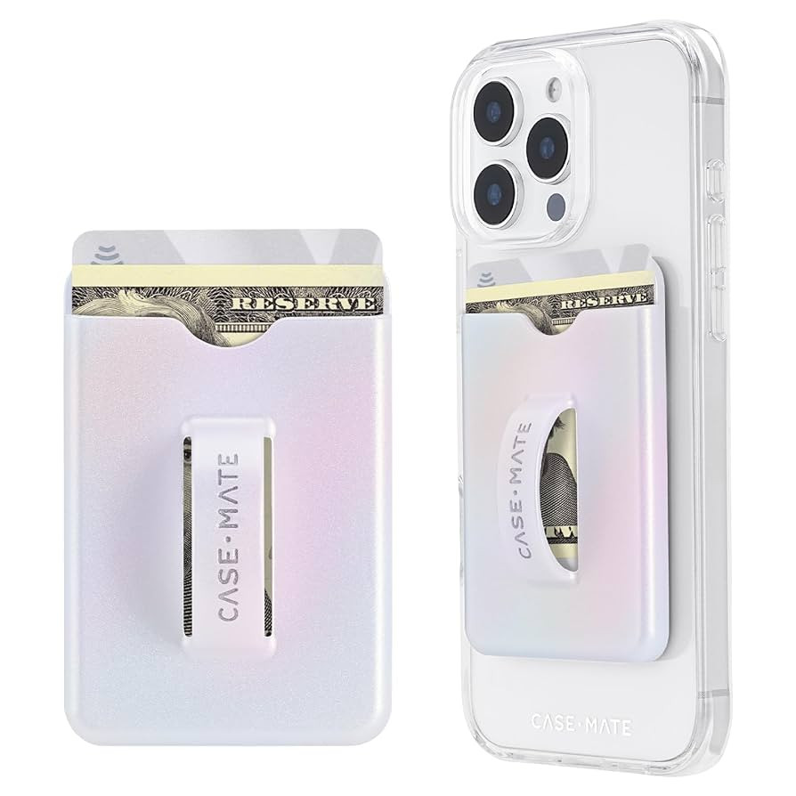 Case-Mate Soap Bubble Loop Grip MagSafe Wallet - Removable Magnetic Phone Wallet/Card Holder w/Ea... | Amazon (US)