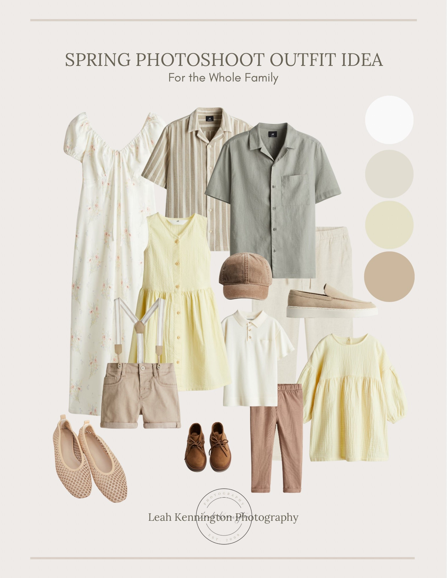 Spring family photoshoots just got easier with these neutral outfit ideas! 🌿 Soft, timeless, and perfect for capturing memories, these pieces from H&M are ideal for creating a cohesive look that feels natural and effortless. Shop the look now! 

#LTKFamily #LTKBaby #LTKKids