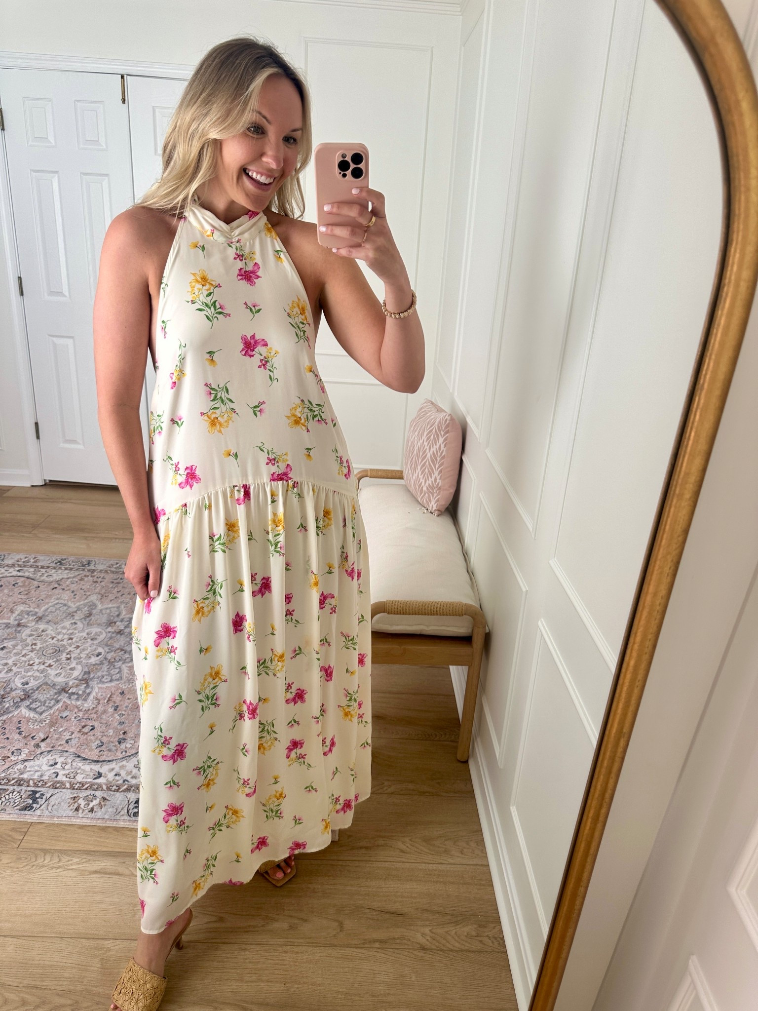 Halter top, open back summer dress! Vacation outfit - wearing a med 

#LTKSaleAlert #LTKMidsize #LTKStyleTip