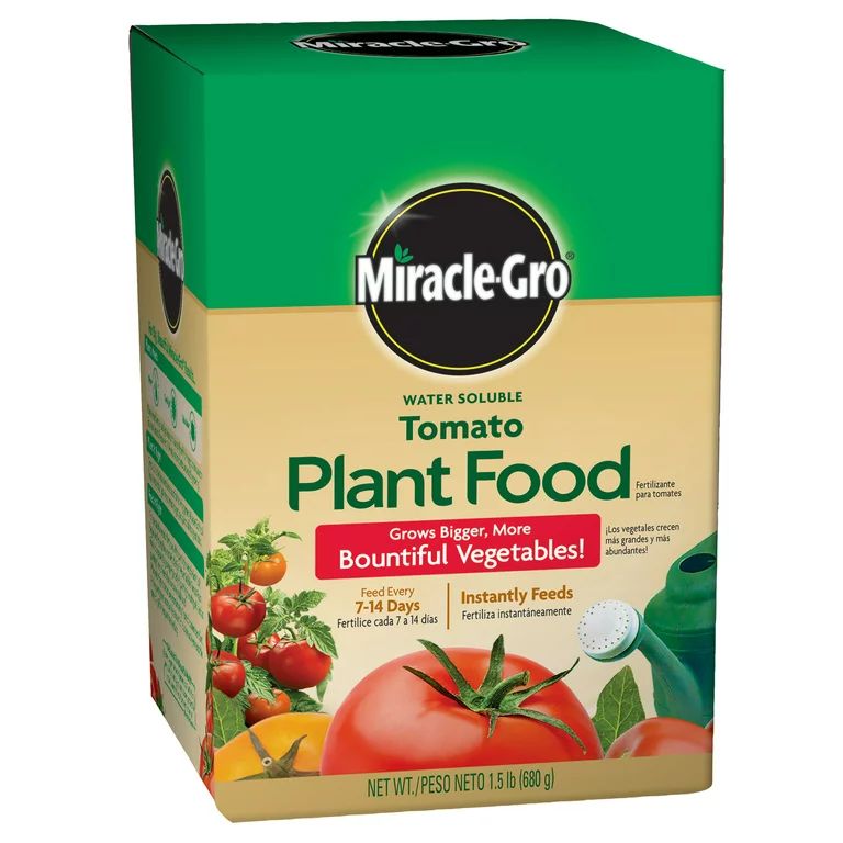 Miracle-Gro Water Soluble Tomato Plant Food, 1.5 lbs. | Walmart (US)
