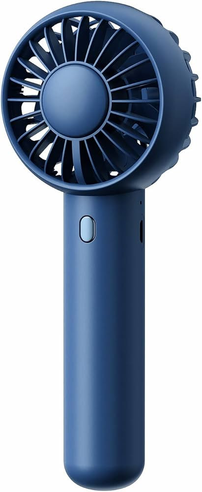 Gaiatop Mini Portable Fan, Navy Blue, Cute Design, Powerful Wind, Handheld and Desktop, Rechargea... | Amazon (US)