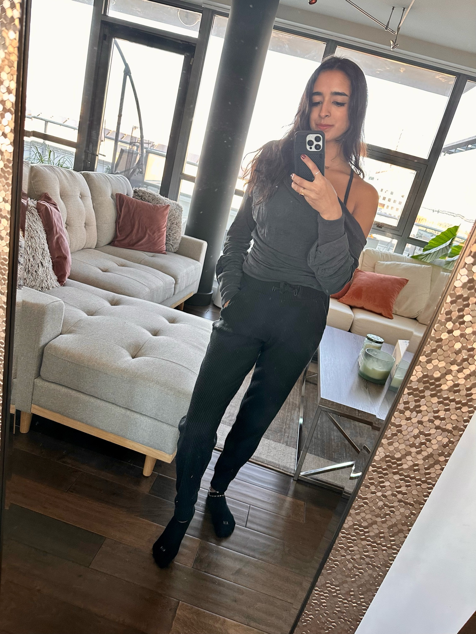 Comfy athleisure look - Free People top x Alo Sweats. 

#LTKfit #LTKFind