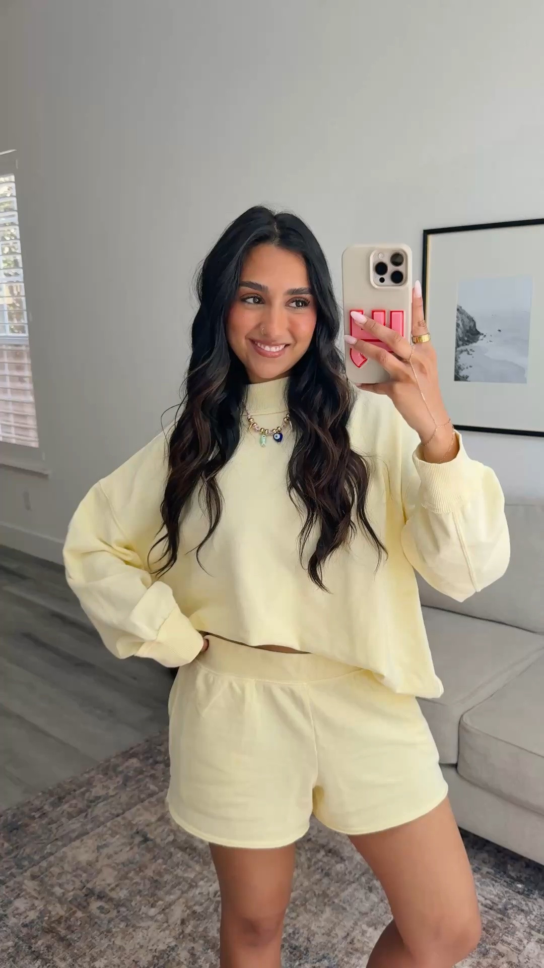 New fav aerie set!!⭐️⭐️

Yellow for summer! 

Size small in both:)