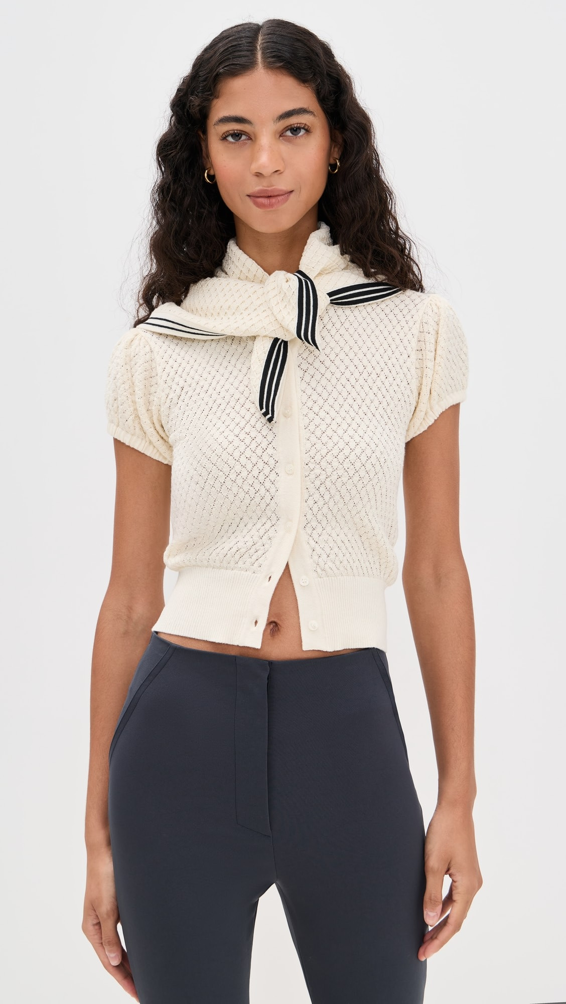 Maritime Knit Cardigan & Scarf | Shopbop