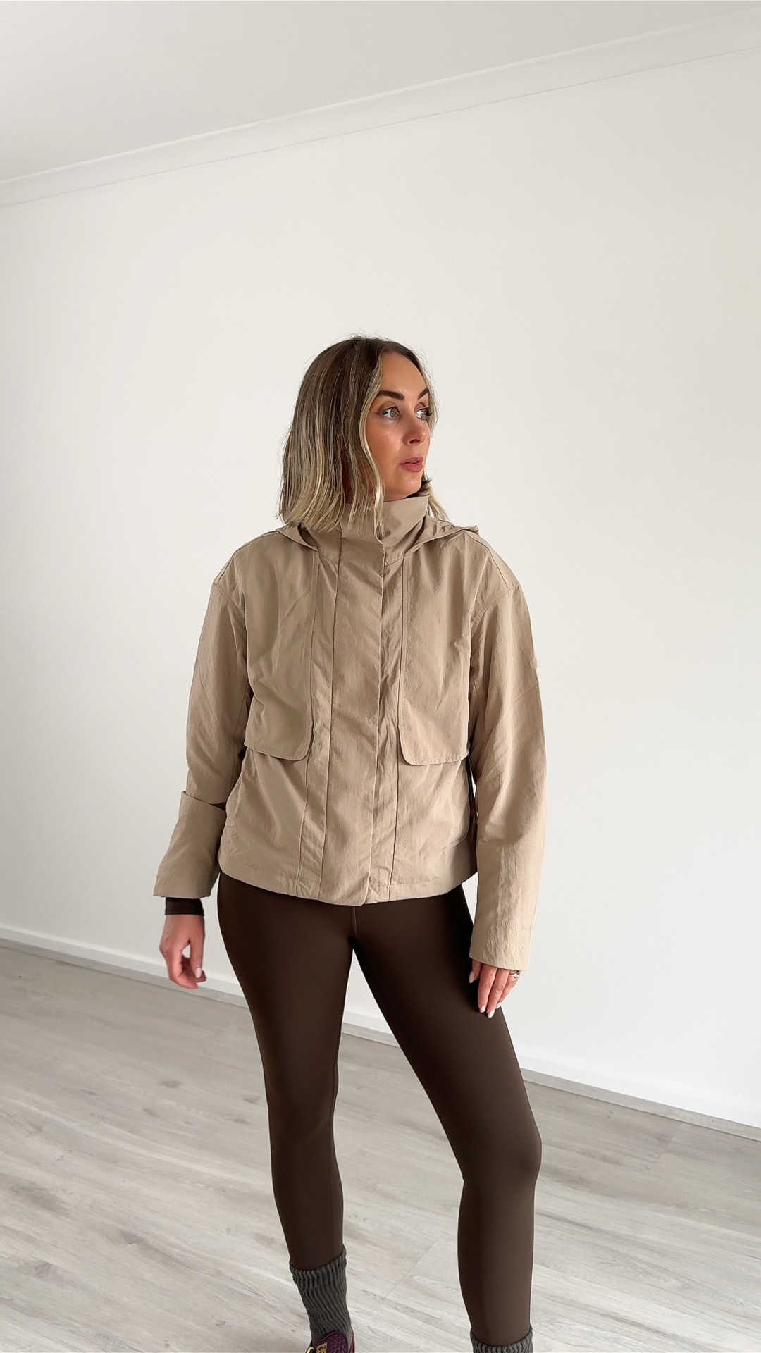 Wearing -
Always effortless jacket in size AU 6
Wunder train cropped long sleeve in size AU 8
Wunder under luxtreme high rise tight 25” in size AU 8


#LTKfitness #LTKaustralia #LTKautumn