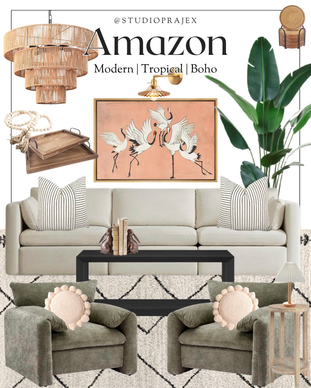 Refresh your home with new pillows, artwork, rug, maybe even some new accent chairs! It’s never too early to add a touch of spring to your home… besides, the groundhog said spring is coming early! There’s your excuse 😆 swipe for an extra color combo of the sofa and accent chair, maybe some inspo to work with your existing furnish!

Living room | home | designer home | home decor | tropical decor | modern boho home | coffee table | Amazon home | accent chair | sofa | art | wall decor | lighting | rattan | woven light | sconce | rug | modern global | spring home decor | home refresh |#LTKMostLoved 

Home

#LTKfamily #LTKstyletip #LTKhome