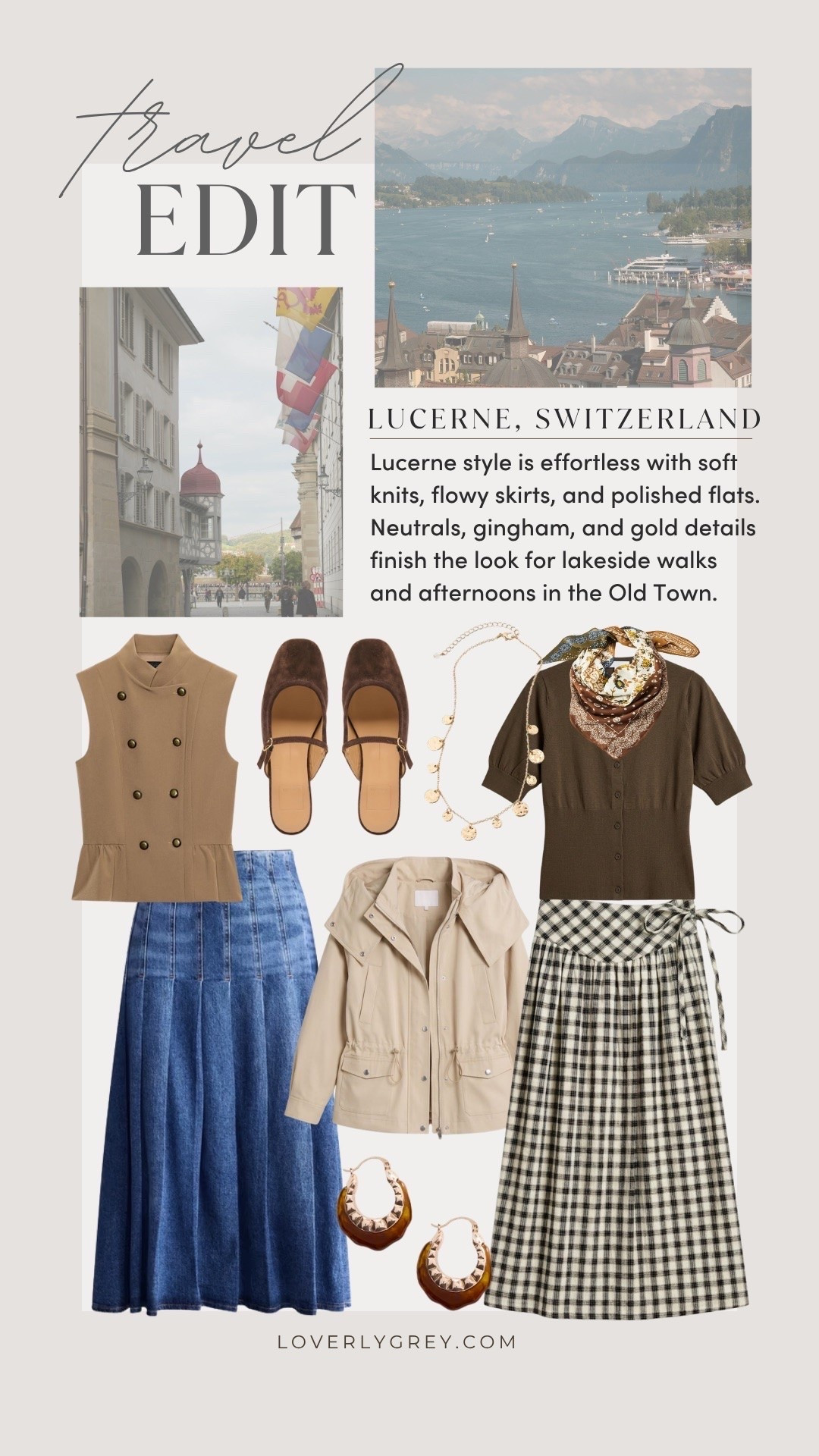 Can’t get over how good these finds are for an upcoming trip to Switzerland! Lucerne has such pretty views and their style is a true neutral European capsule vibe 😍 these picks are affordable and chic!

Loverly grey, what to wear in Lucerne Switzerland, Zurich outfit inspo, Europe outfit ideas for fall, September October outfit inspo Europe, Walmart fashion, Target fashion finds, Zara

#LTKTravel #LTKSeasonal