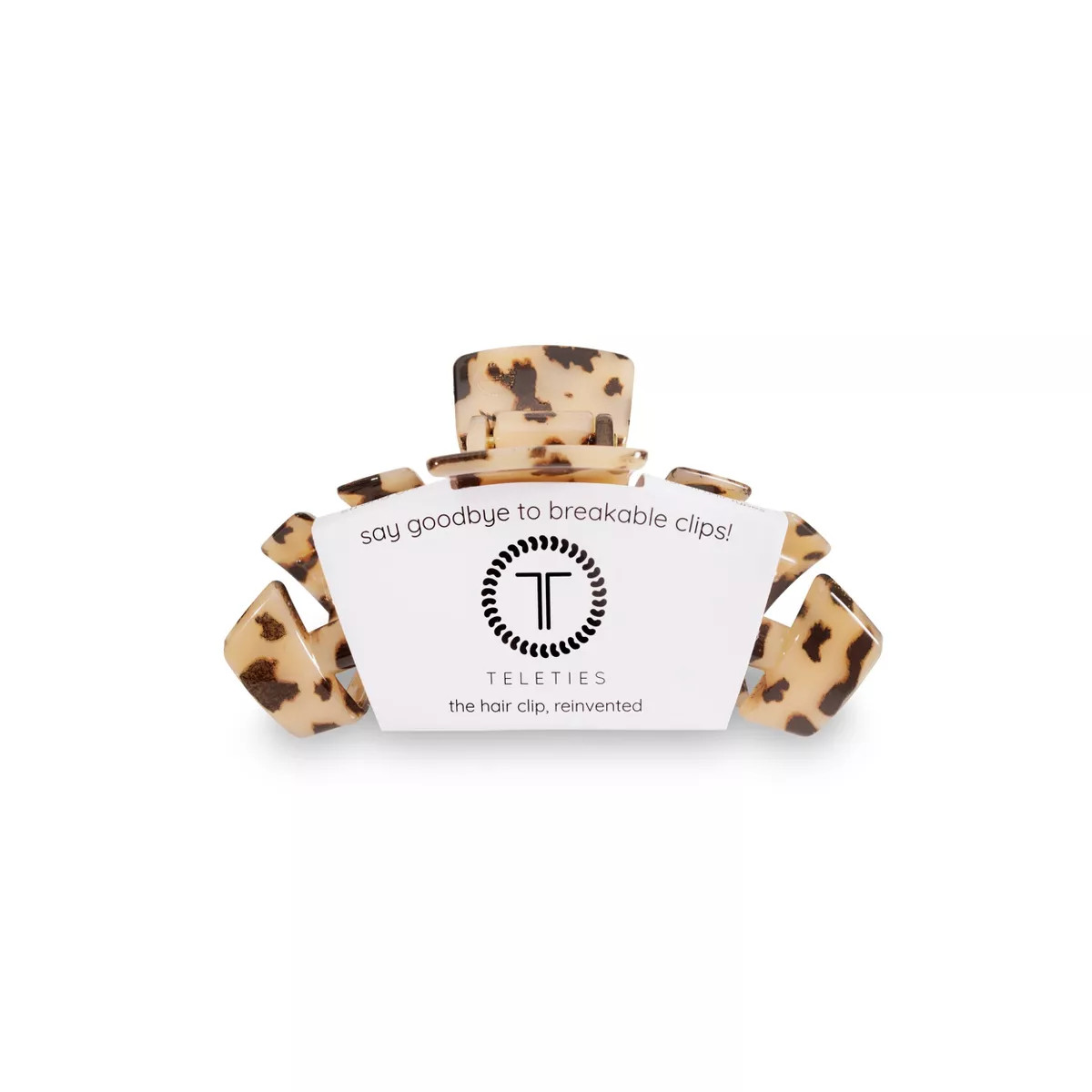 TELETIES Tortoise Large Hair Clip - Blonde | Target