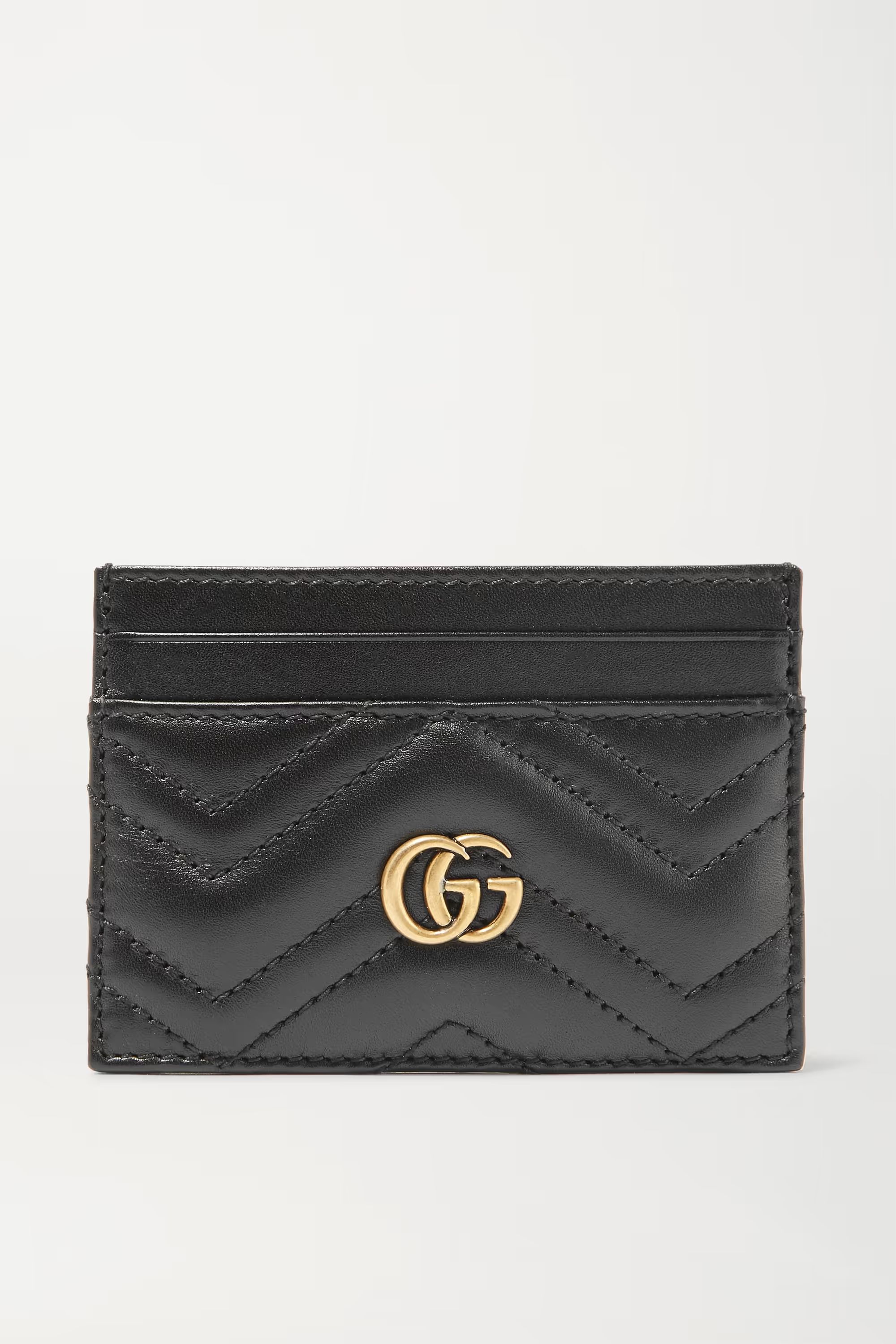 GUCCIGG Marmont quilted leather cardholder | NET-A-PORTER (US)
