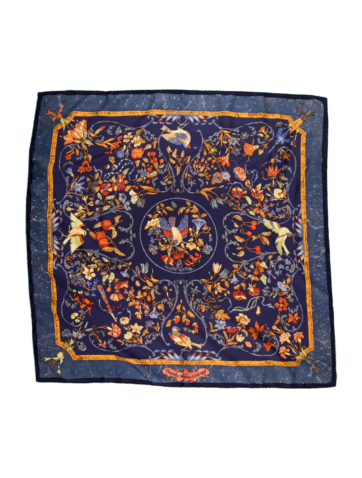 Hermès Pierres d'Orient Et d'Occident Silk Scarf | The RealReal