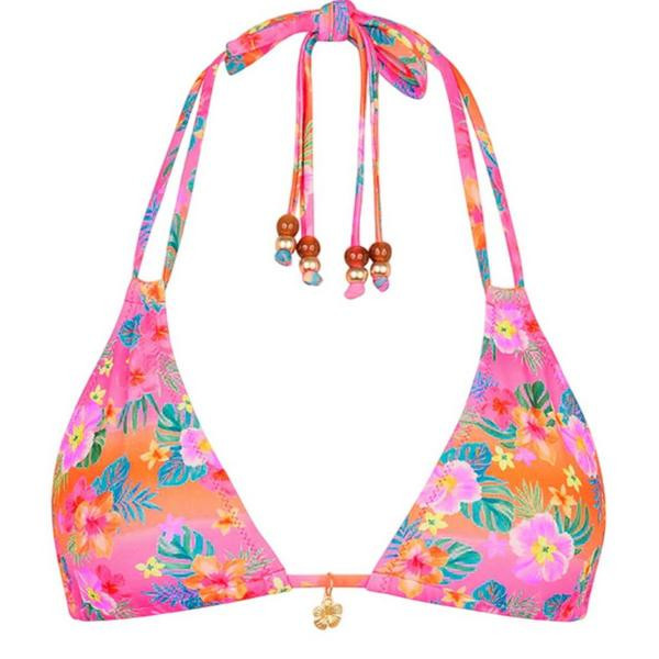 Women's Kulani Kinis Halter Bralette Swim Bikini Top Juniors Small Summer Glow | Scheels Sports