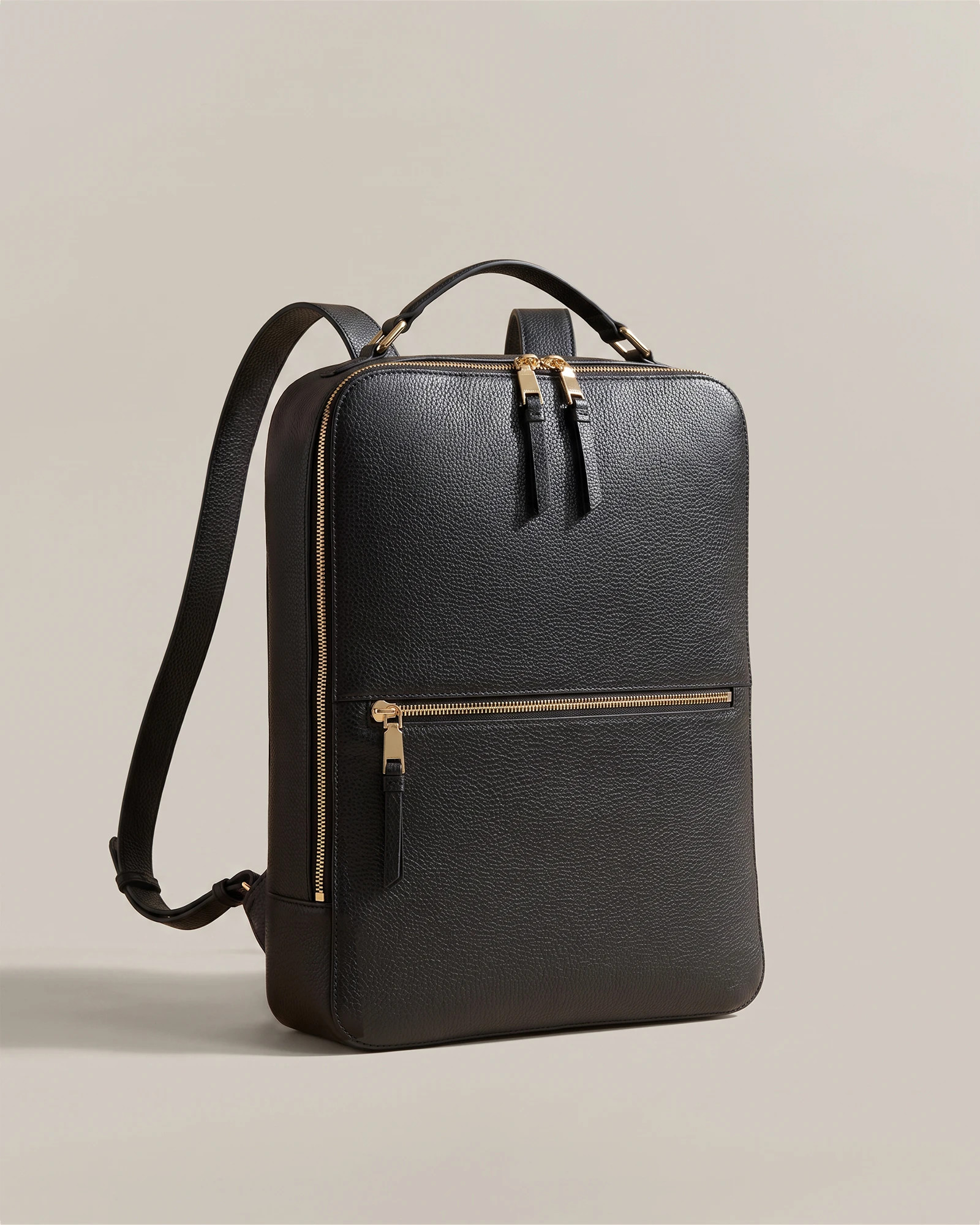 Quince | Women's Marlow Laptop Backpack in Moonstone Blue, Italian Leather | Quince