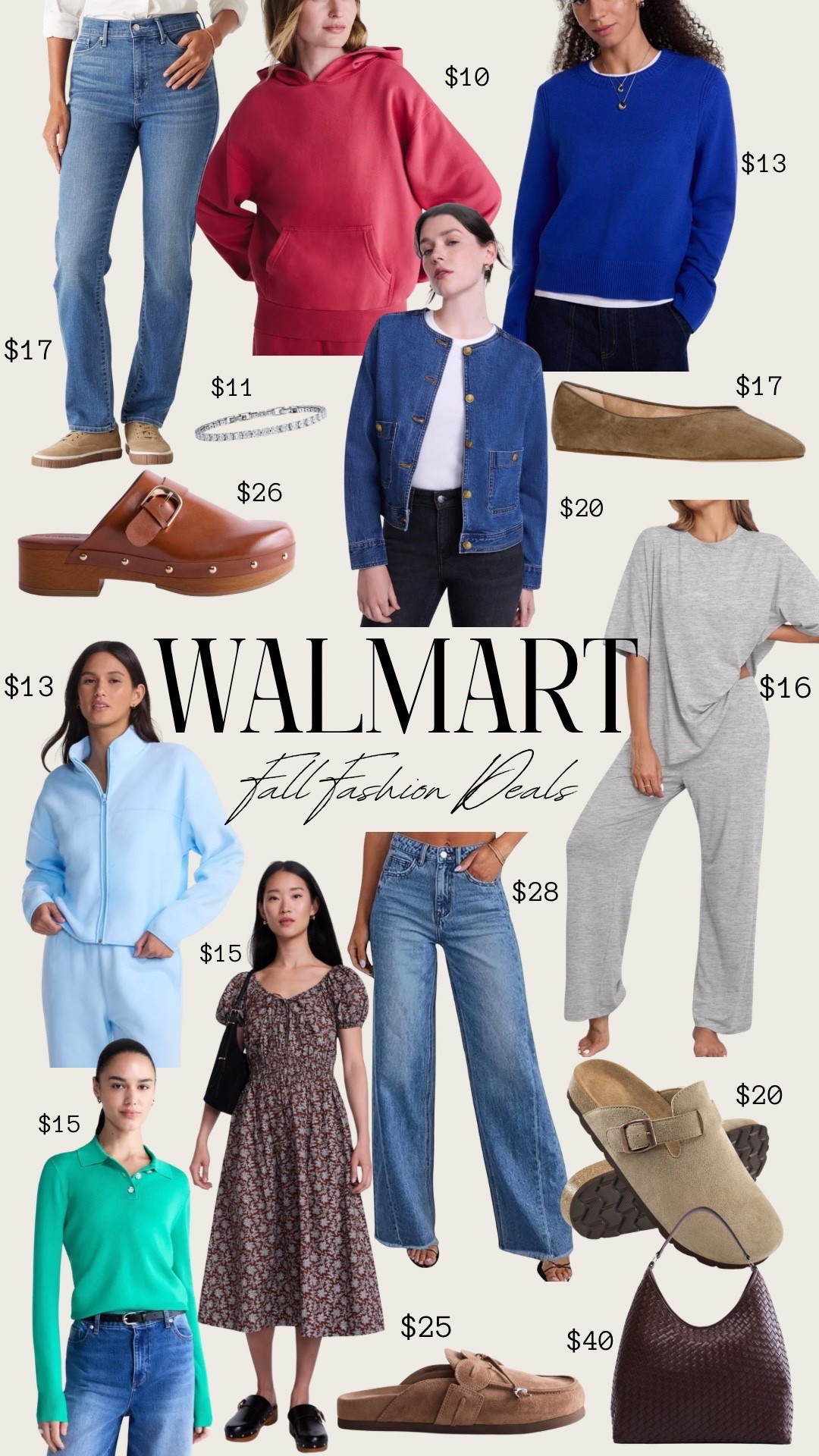 So many fall fashion pieces on sale at Walmart 👀