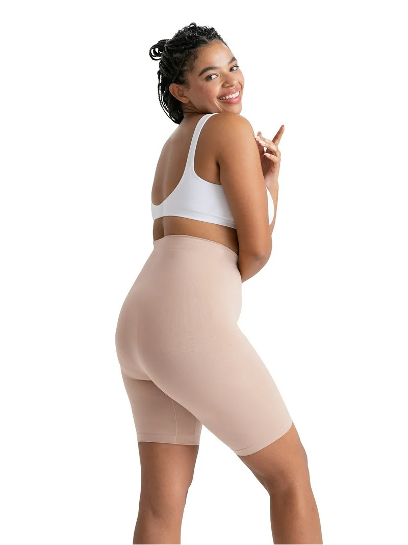Shapermint Core Shapewear Shorts – Women’s High Waist Smoothing Shorts, Seamless Fit & Natura... | Walmart (US)