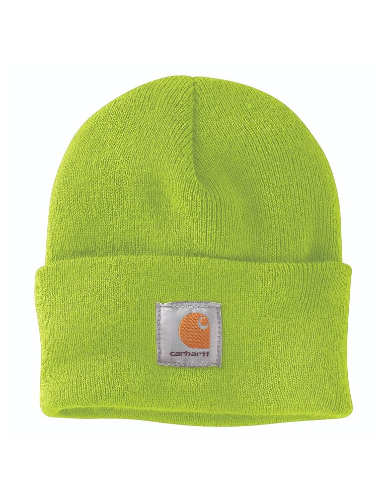 Carhartt Men's Knit Cuffed Beanie, Winter White, One Size at Amazon Men’s Clothing store | Amazon (US)