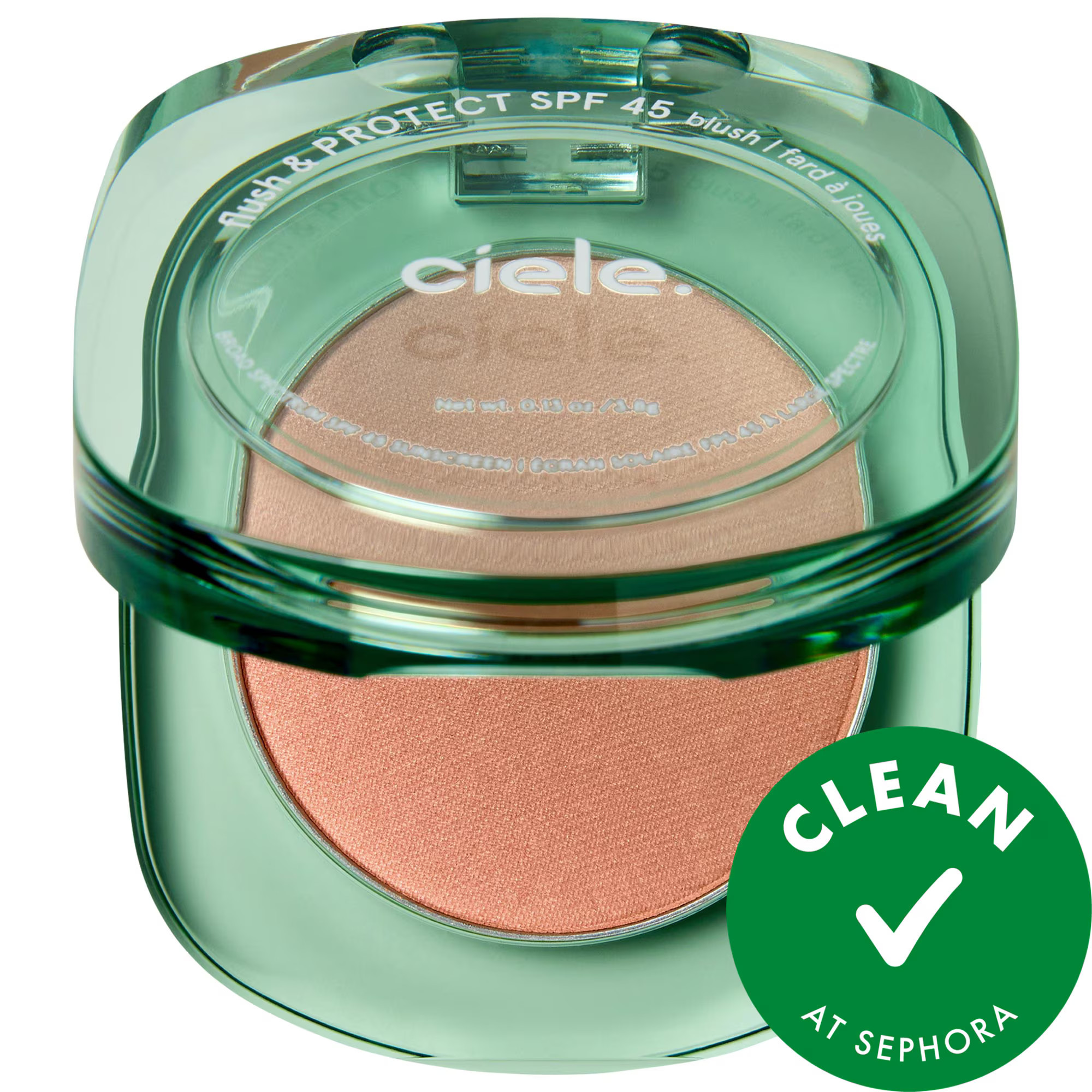 ciele flush & PROTECT SPF 45+ powder blush Cozy 0.13 oz/3.8 g | Sephora (US)