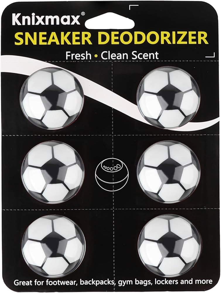 Knixmax Shoe Deodorizer Balls Strong, Odor Eliminator for Sneaker Gym Bag Closet Locker, Work Boo... | Amazon (US)