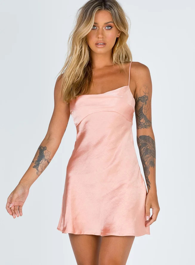 Fiery Feelings Mini Dress Pink | Princess Polly US