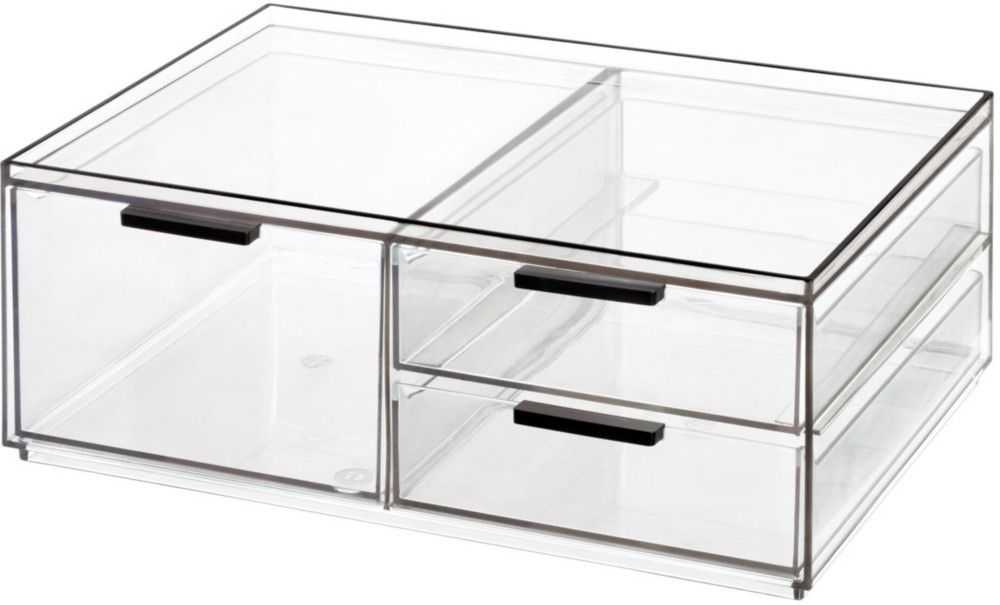 iDesign Onyx Wide Cosmetic 3 Drawer Organizer | Ulta Beauty | Ulta