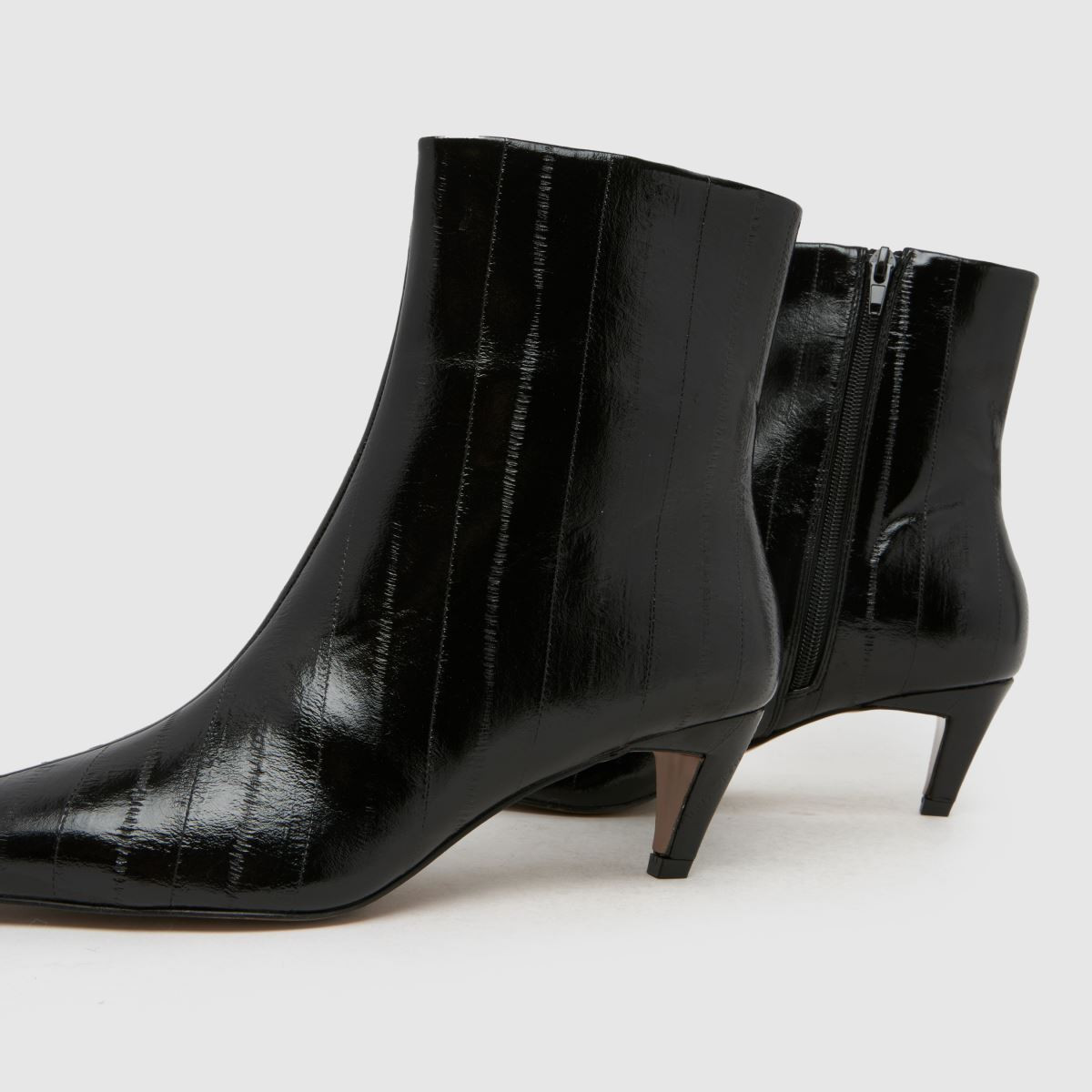 Womens Black schuh Brooklyn Kitten Heel Boots | schuh | Schuh