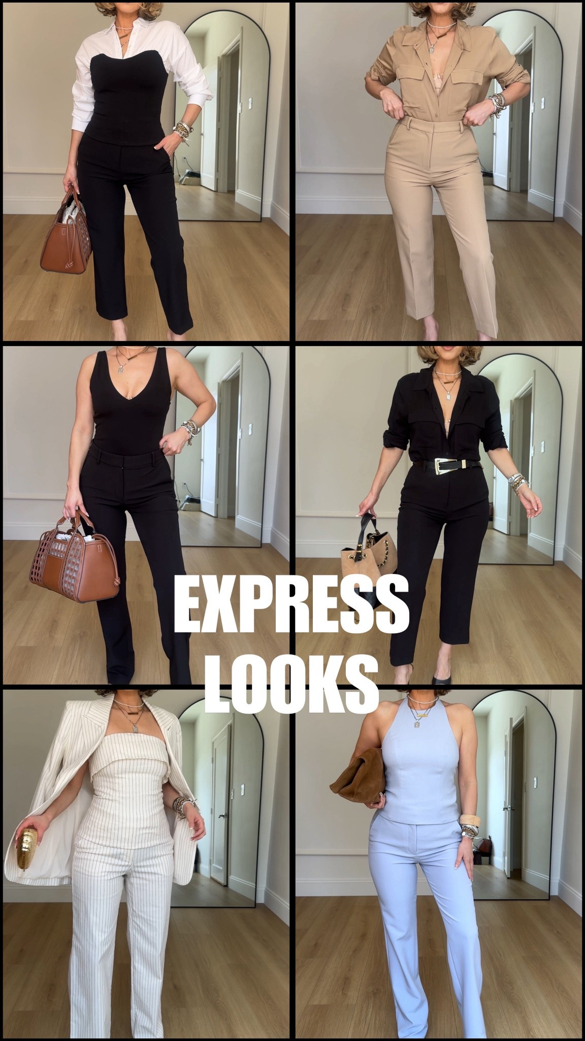 Omg these @Express trousers & essentials are ON SALE 👏🏼 #DressToExpress
#ExpressPartner

✔️ Wearing size 4 regular on long trousers
✔️Ankle trousers are size 4 SHORT 
✔️XS in all tops 

Follow my LTK @ImLola on the @shop.LTK app to view this post and get my exclusive app-only content!

#liketkit #LTKootd #LTKPetite #LTKSaleAlert
@shop.ltk
https://liketk.it/62v7y

#LTKSaleAlert #LTKU #LTKootd