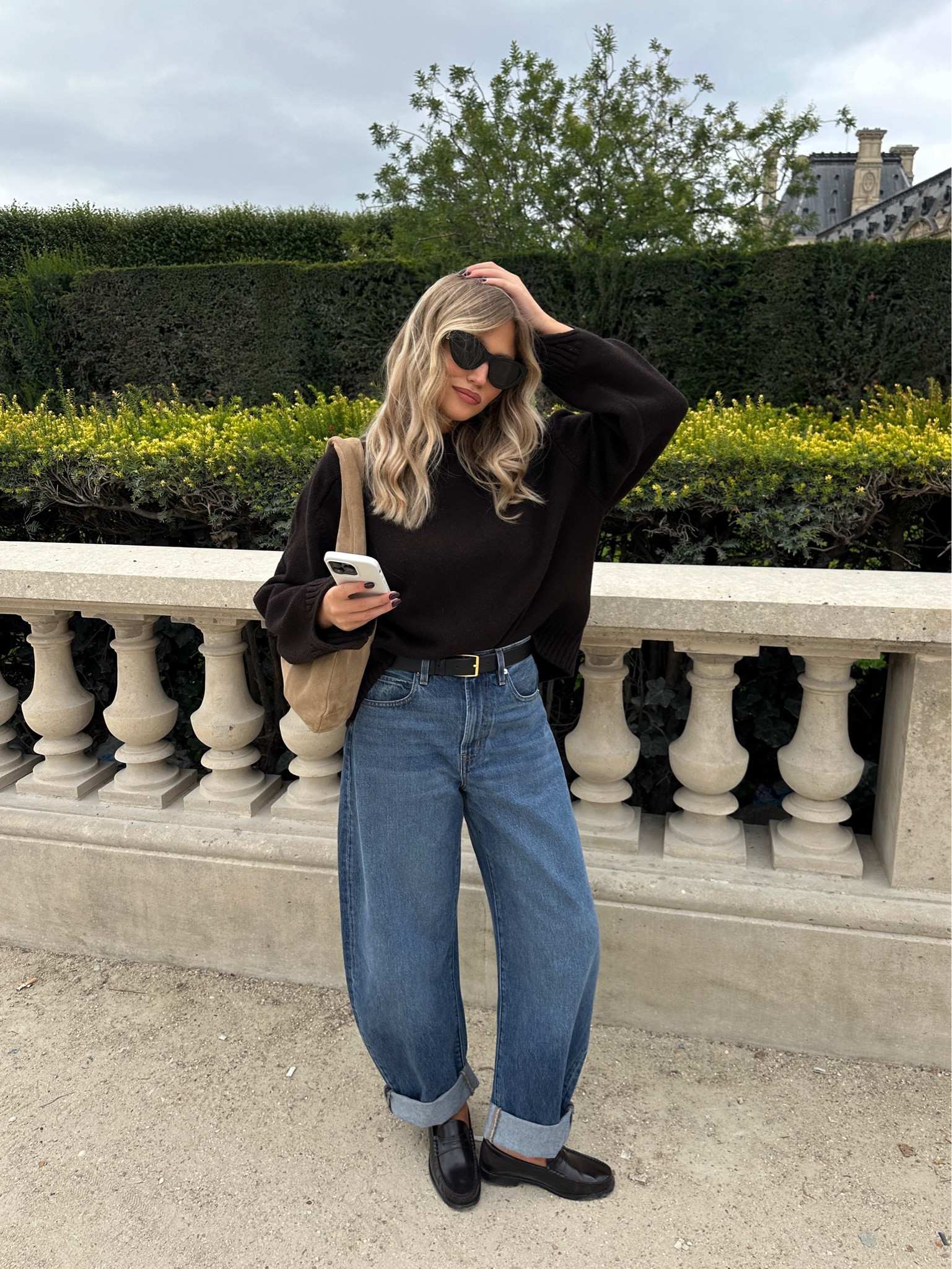 Couleur café au lait 

#fall #brown #loafers

#FashionMonth #LTKeurope #LTKfrance