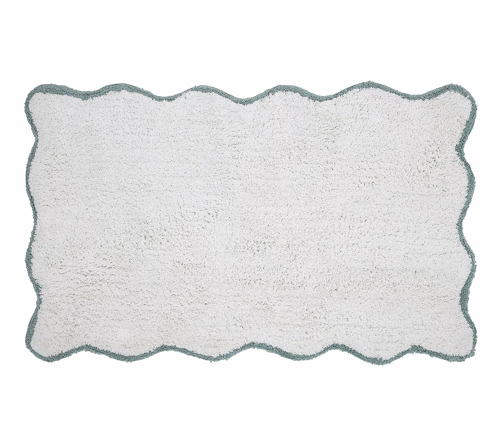 VCNY Home Scallop Cotton Bath Rug, 21"" x 34 | QVC