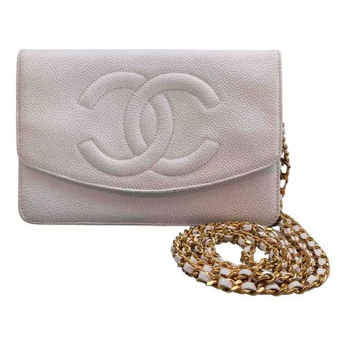 Wallet on Chain leather crossbody bag  - White 8 | Vestiaire Collective (Global)